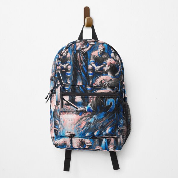 Item preview, hockey themed backpack design designed and sold by TEEJAMBOREE.