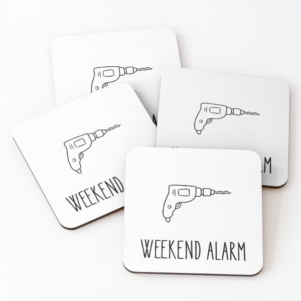 Item preview, Funny weekend alarm design designed and sold by Cedex.