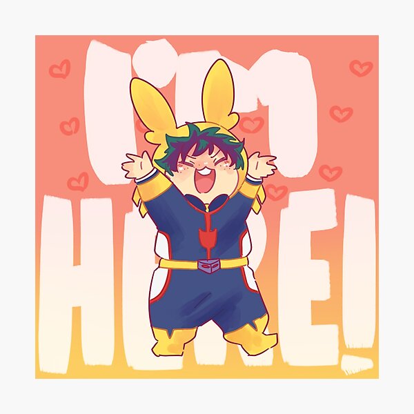 I'm here!!! Photographic Print