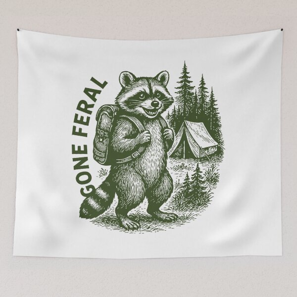 Item preview, Gone Feral Prepper Survival Bushcrafting designed and sold by LuminOrb.