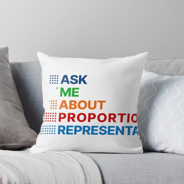 Item preview, Ask Me About Proportional Representation designed and sold by FairVoteCanada.
