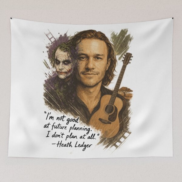 Item preview, Heath Ledger Portrait designed and sold by ~ Th*mas ~.