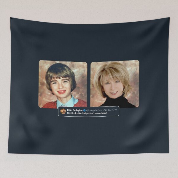 Item preview, Noel Gallagher Gail Platt Coronation Street Liam Tweet Oasis designed and sold by letitrip.