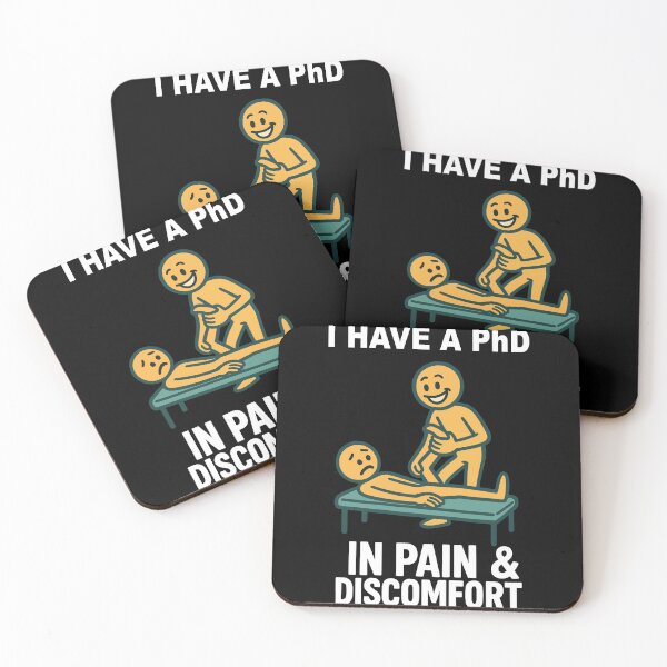 Item preview, Physiotherapist I Have A PhD In Pain & Discomfort designed and sold by LuminOrb.