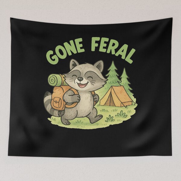 Item preview, Gone Feral Prepper Survival Bushcrafting designed and sold by LuminOrb.