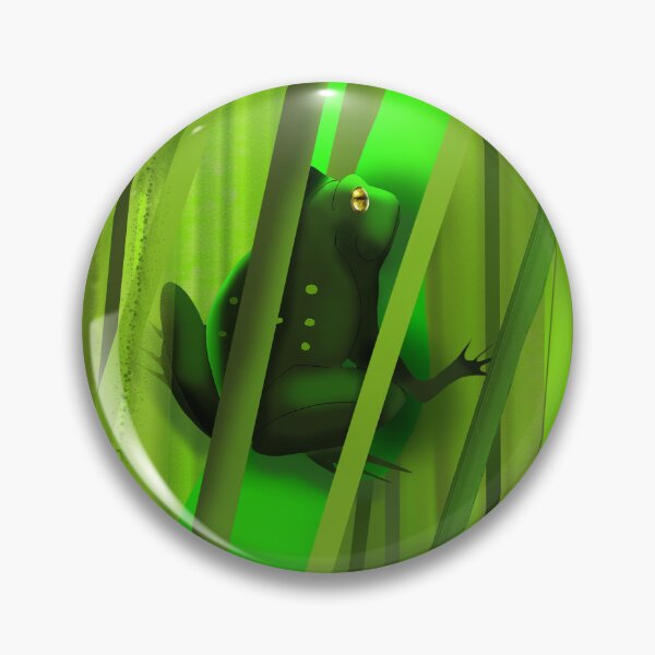 Item preview, Frog in Reeds designed and sold by GreenNBlue.