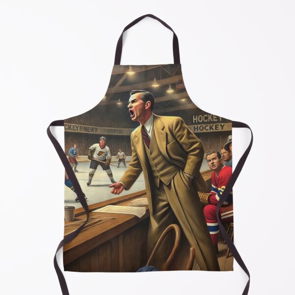 Item preview, hockey themed backpack design designed and sold by TEEJAMBOREE.