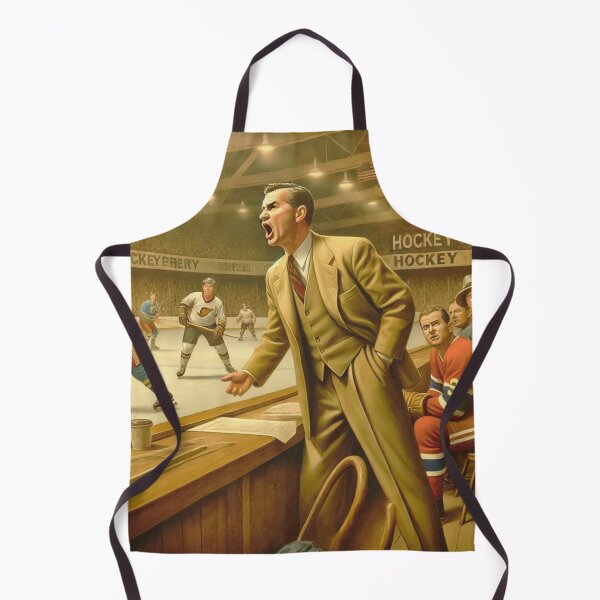 Item preview, hockey themed backpack design designed and sold by TEEJAMBOREE.