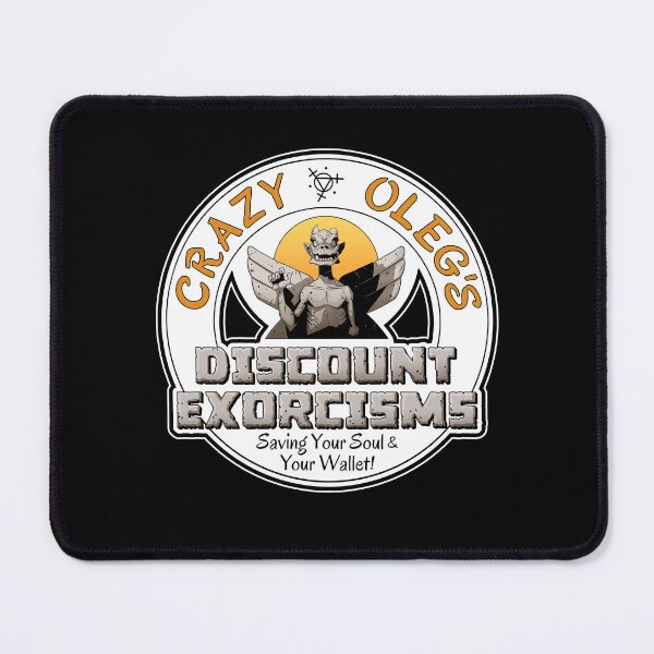 Item preview, Crazy Oleg's Discount Exorcisms designed and sold by CFouldsArt.