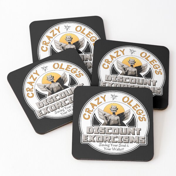 Item preview, Crazy Oleg's Discount Exorcisms designed and sold by CFouldsArt.