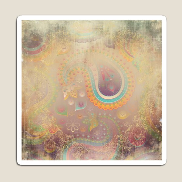 Item preview, Motif cachemire rétro vintage designed and sold by IZiets.