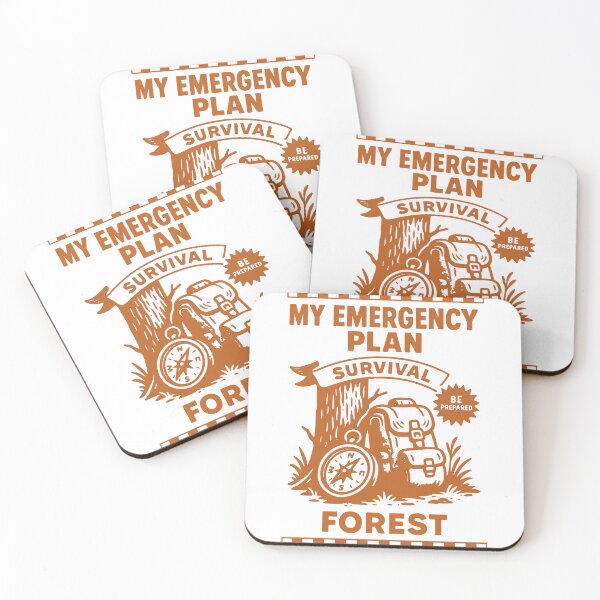 Item preview, My Emergency Plan Survival Forest Prepper designed and sold by LuminOrb.