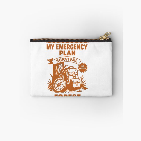 Item preview, My Emergency Plan Survival Forest Prepper designed and sold by LuminOrb.