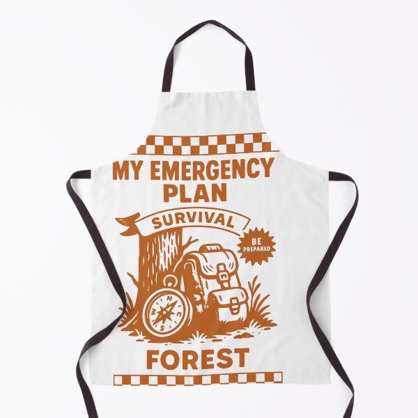 Item preview, My Emergency Plan Survival Forest Prepper designed and sold by LuminOrb.