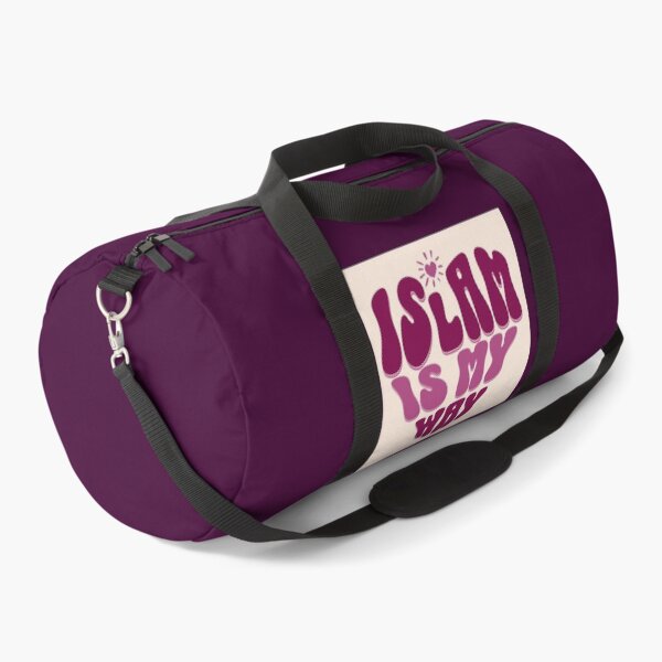 Item preview, Islam Is My Way ( purple ) – Bold Heart Typography Design designed and sold by D-Islamic.