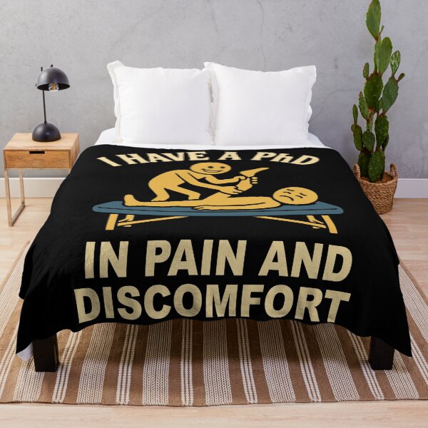 Item preview, Physiotherapist I Have A PhD In Pain designed and sold by LuminOrb.
