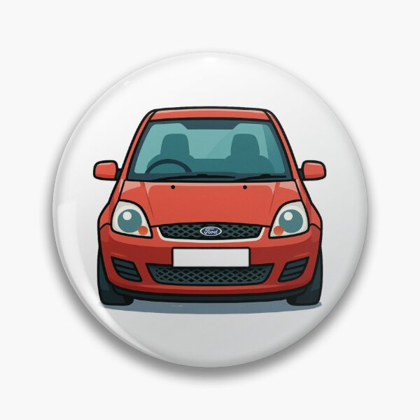 Item preview, Ford Fiesta 2007 Tango Red "Filbert The Fiesta" designed and sold by TheKauffieCo.