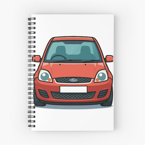 Item preview, Ford Fiesta 2007 Tango Red "Filbert The Fiesta" designed and sold by TheKauffieCo.
