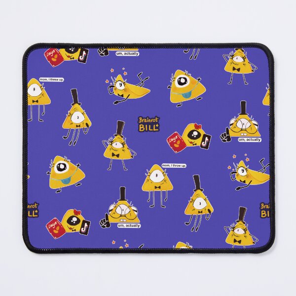 Item preview, Bill Cipher Brainrot Stickersheet designed and sold by Karolina Doodles.