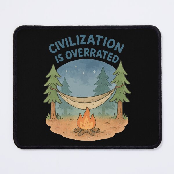 Item preview, Civilization Is Overrated Prepper Survival designed and sold by LuminOrb.