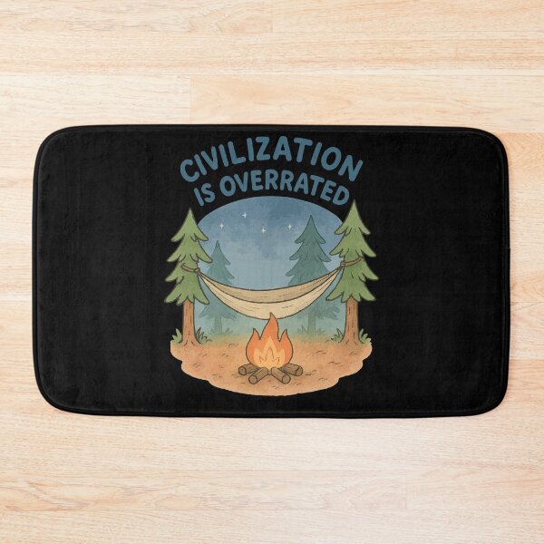Item preview, Civilization Is Overrated Prepper Survival designed and sold by LuminOrb.
