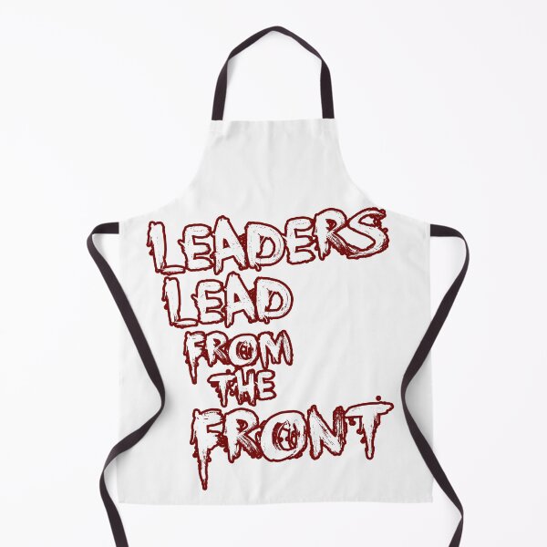 Item preview, Leaders Lead From The Front Text Tee designed and sold by PpSquaredPro.