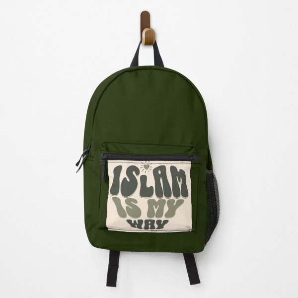 Item preview, Islam Is My Way ( green ) – Bold Heart Typography Design designed and sold by D-Islamic.