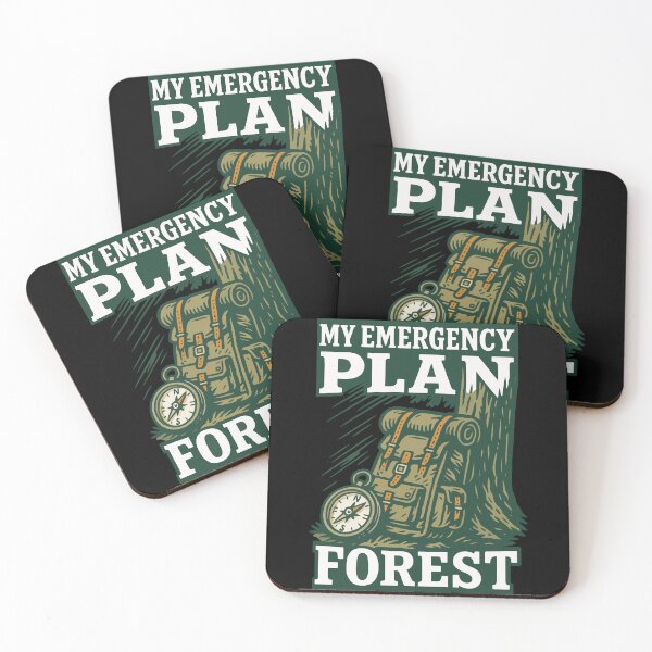 Item preview, My Emergency Plan Forest Prepper Survival designed and sold by LuminOrb.