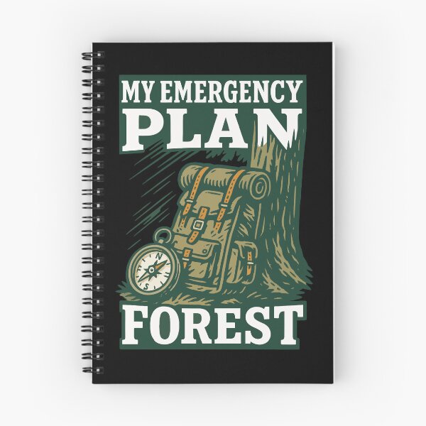 Item preview, My Emergency Plan Forest Prepper Survival designed and sold by LuminOrb.