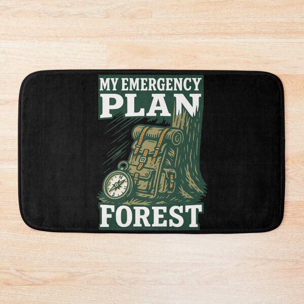 Item preview, My Emergency Plan Forest Prepper Survival designed and sold by LuminOrb.