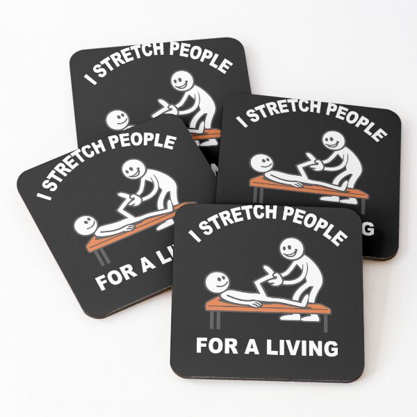 Item preview, Physiotherapist I Stretch People For A Living designed and sold by LuminOrb.