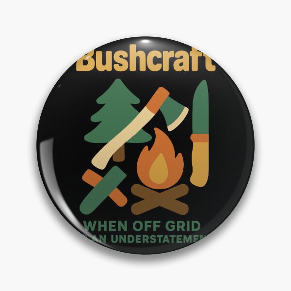 Item preview, Bushcraft When Off Grid Is An Understatement designed and sold by LuminOrb.