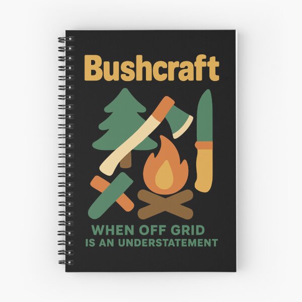 Item preview, Bushcraft When Off Grid Is An Understatement designed and sold by LuminOrb.