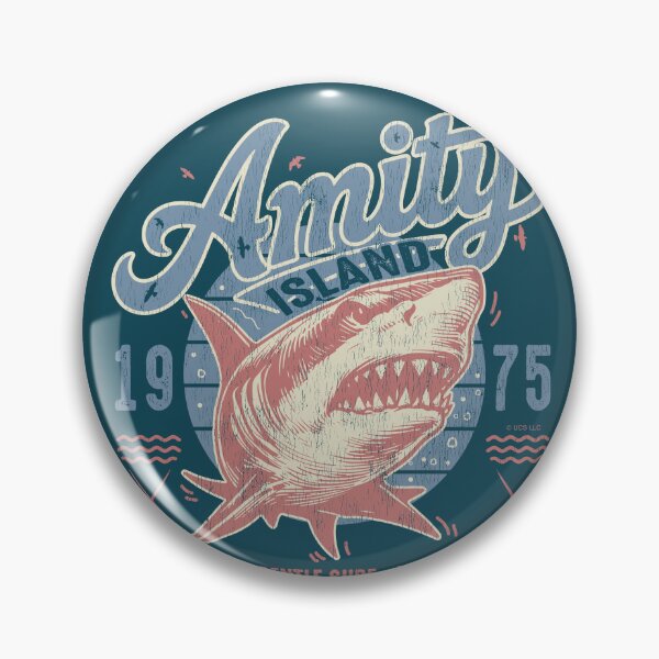 Item preview, Amity Island Shark 1975 Worn Dks (Universal © UCS LLC) designed and sold by Alema Art.