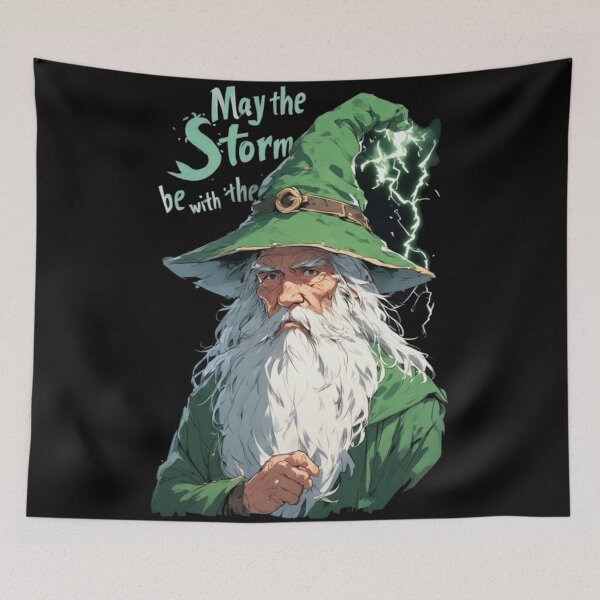 Item preview, Storm Wizard #3 designed and sold by JadelightDesign.