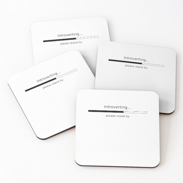 Item preview, Introverting… Please Stand By – Perfect for introverts & those seeking peace designed and sold by Moodsupply22.