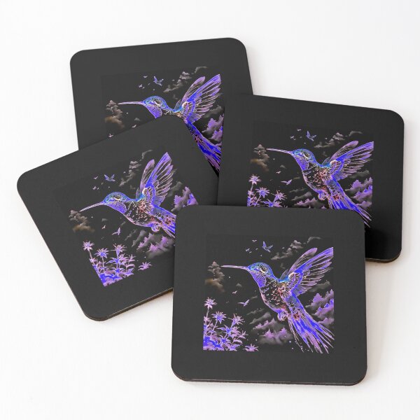 Item preview, Hummingbird Sylph-de-cauda-violeta (Aglaiocercus coelestis)#7 designed and sold by Helios Be. Lavsh.