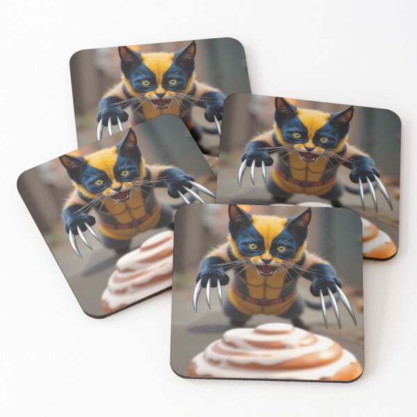 Item preview, Wolverine cat loves cinnabon designed and sold by Mi-RopaMx.