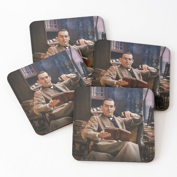 Item preview, Jeremy Brett as Sherlock Holmes in The Sign of Four - Watercolour designed and sold by deusrex007.