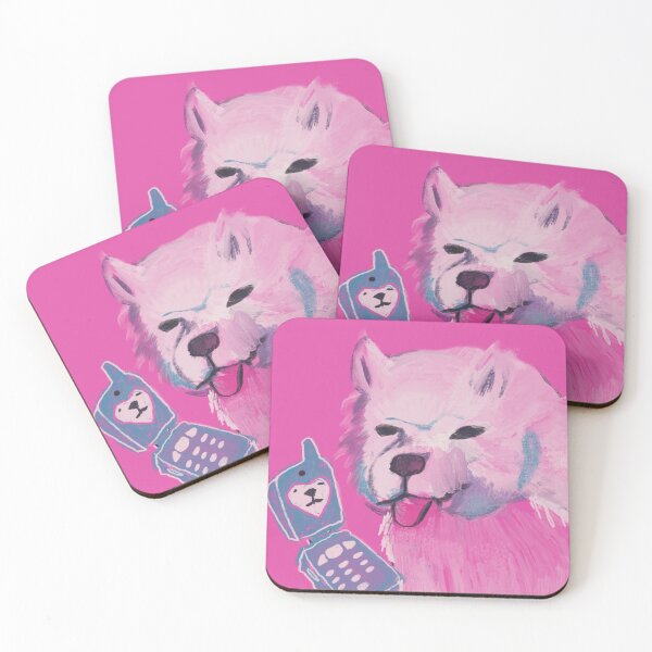Item preview, samoyeds gossiping designed and sold by guilhernunes.