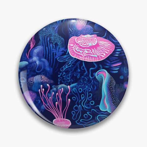Item preview, Hallucinated Ocean Luminous Fauna Cyber designed and sold by MidArtForge.