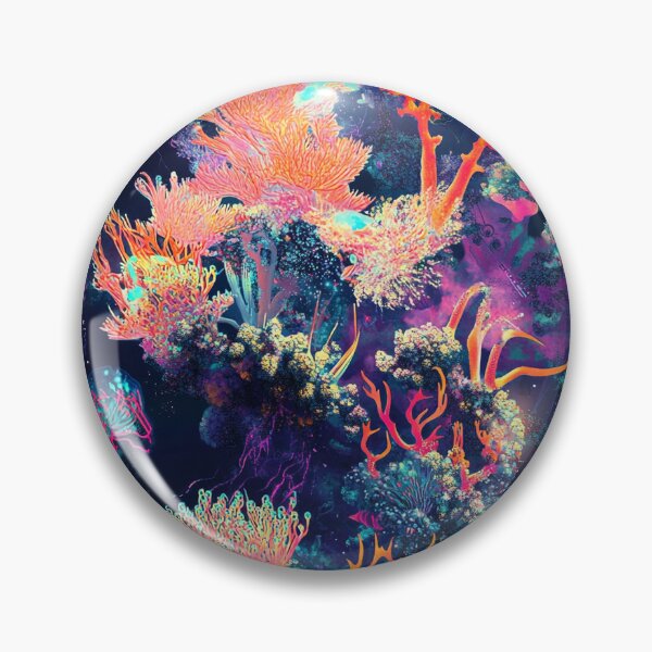 Item preview, Hallucinated Ocean Luminous Fauna Cyber designed and sold by MidArtForge.