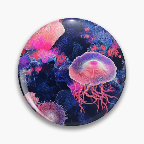 Item preview, Hallucinated Ocean Luminous Fauna Cyber designed and sold by MidArtForge.