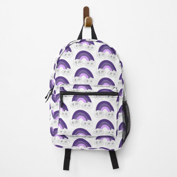 Item preview, Arcoíris con nubes rosas (morado) designed and sold by pforphthalo.