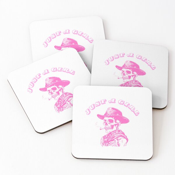 Item preview, Just a Girl Skeleton Cowgirl designed and sold by AhnaB.