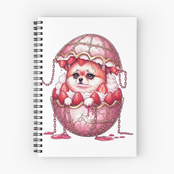 Item preview, Pup in Strawberry Fabergé Egg designed and sold by DumbPet.