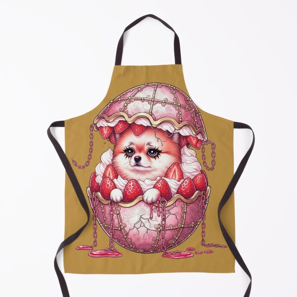 Item preview, Pup in Strawberry Fabergé Egg designed and sold by DumbPet.