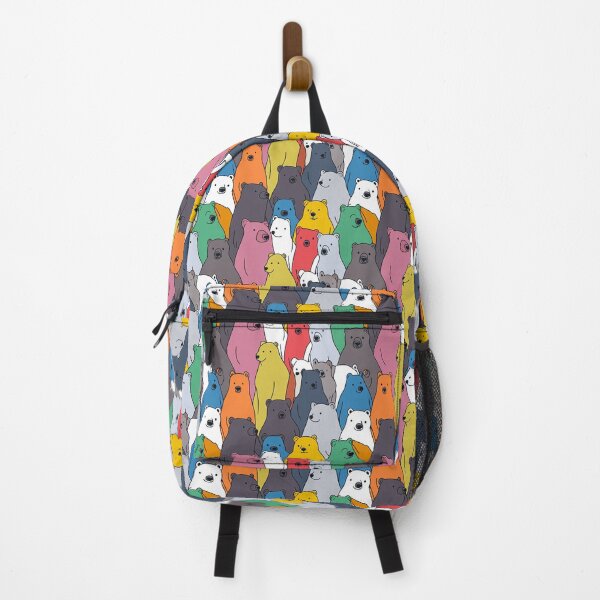 Item preview, Multi-Colored Bear Crowd Joyful Energy designed and sold by MidArtForge.