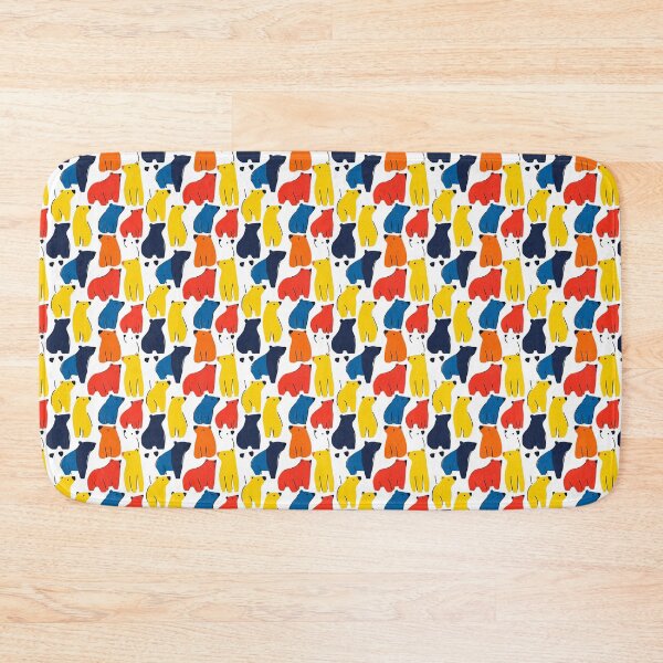 Item preview, Multi-Colored Bear Crowd Joyful Energy designed and sold by MidArtForge.