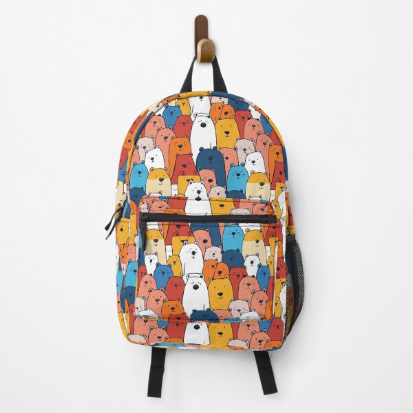 Item preview, Multi-Colored Bear Crowd Joyful Energy designed and sold by MidArtForge.